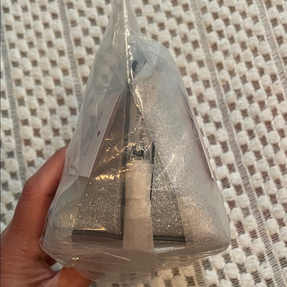 NWT Kate Spade Shimmy Glitter Small Cosmetic Case (Lunar Light Silver) - Picture 10 of 13